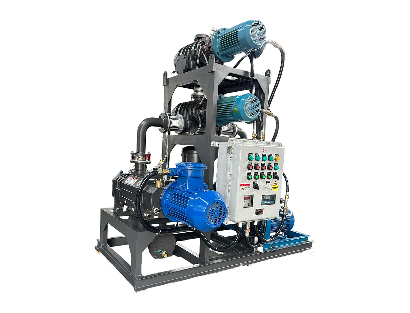 JZJLG罗茨螺杆三级机组